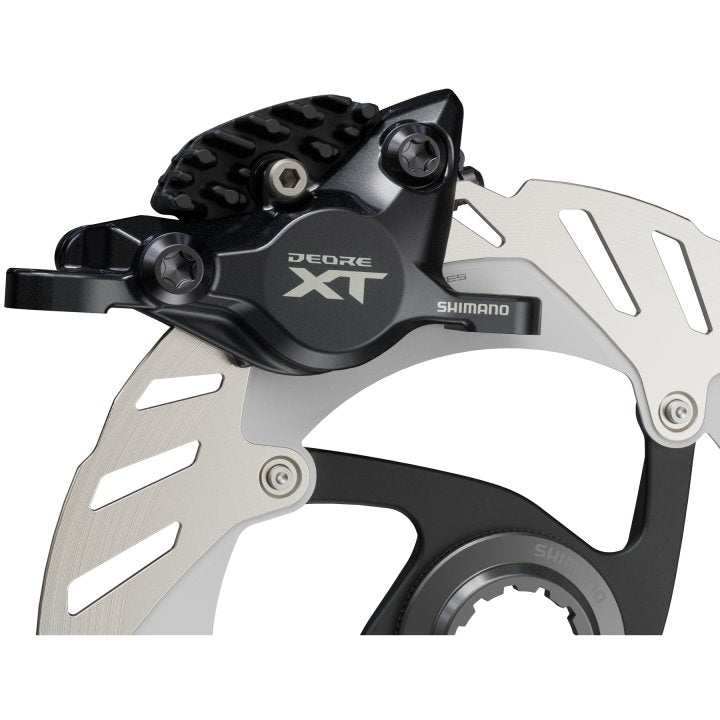 SHIMANO BR-M8200 Front Disc Brake XT Race BL-M8200 Right Lever w/ Metal Pad w/ Fin